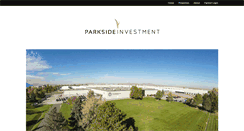 Desktop Screenshot of parksideinvestment.com